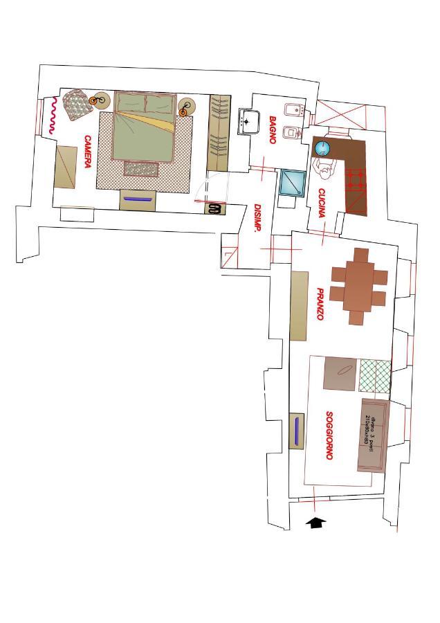 Residenza Del Corso Daire Arezzo Dış mekan fotoğraf